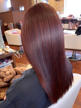 ヘアープロデュース ア ラ モード(Hair Produce A La Mode) 美彩ビビットカラー(ガーネット)