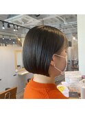 ミニボブ×フェイスフレーミング