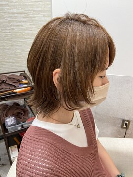 トゥーリ 藤崎店(tuuli) おしゃれウルフ、外はねレイヤーカット