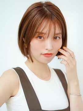 アグ ヘアー イーズ 小牧店(Agu hair eaze) 《Agu hair》秋色カラーの旬ボブ★