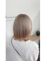 シェノン(Chainon.)&nbsp;ホワイトベージュ　透明感カラー