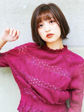 エアー 横浜(AIR) 【長谷川】ふんわりカールボブ