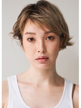 オンカラー(ON.COLOR) 大人ハイライトグレージュショート