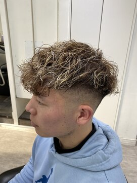 メンズ サロン ドット トウキョウ 町田店(men's salon dot. tokyo) 外国人風ハイライトパーマ