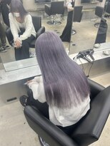 ペレ 栄店(PELE) 切りっぱなしボブ/エアリーロング/美髪/ピンクブラウン/栄