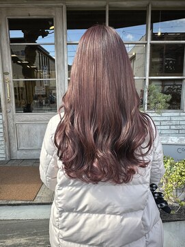 コーディアルヘア 白川本店(Cordial hair) ピンクカラー