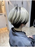 セット簡単！レディース刈り上げショート