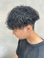 ラエレメン(Laere men)&nbsp;【波巻きパーマ】刈り上げマッシュ