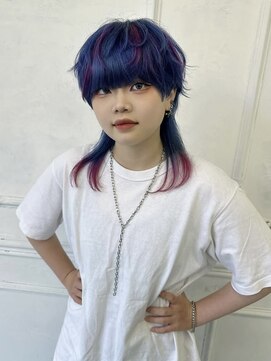 ジル(JiLL.) スラッシュデザインウルフカット