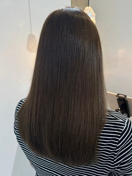 ビビバイベル(BiVi by BHEL) 三重桑名韓国レイヤーカット顔周りレイヤーボブベージュカラー