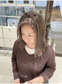 外国人風ハイライト/3Dカラー/白髪ぼかし/大人ヘア