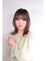 ドルセプラタ(Dulce plata)&nbsp;ピンクラベンダー柔らか暖色カラーミディアムレイヤー