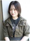ショート＆ボブ専門サロン【BIRTH】シースルーバングカールボブ2