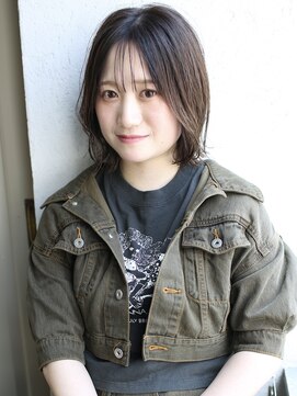 バース(BIRTH) ショート＆ボブ専門サロン【BIRTH】シースルーバングカールボブ2