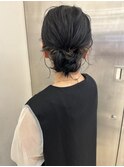 シニヨンアレンジ