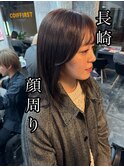 長崎　韓国/レイヤーカット/顔周り