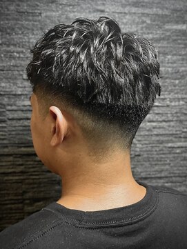 ヒロギンザ 六本木店(HIRO GINZA) ピンパーマ×メンズショート