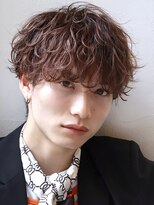 オーシャントーキョー 仙台(OCEAN TOKYO)&nbsp;波巻きパーマショートマッシュツーブロック刈り上げビジネス