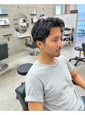 メンズカット/メンズパーマ/バーバースタイル/メッシュキャップ