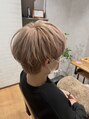 ビス ヘア アンド ビューティー 西新井店(Vis Hair&Beauty) ブリーチ必須のミルクティーカラー