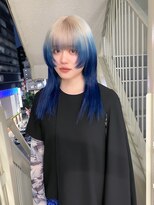 キオク(KIOX)&nbsp;デザインカラー/リタッチ/レイヤーカット/ハイトーン/髪質改善