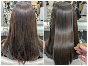 リザ(RIZA)の写真/【髪質改善】コンプレックスを魅力に変える至高のスタイルをご提案◎まとまりやすい美艶髪がずっと続く♪