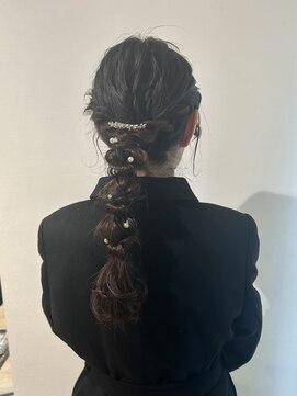 ゼスト 中野店(ZEST) 【ZEST中野/Hikaru】編みおろしアレンジ