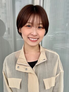 ロンド 銀座(Lond) ☆【春日】オリーブグレー/ショート/顔周りレイヤー/髪質改善44