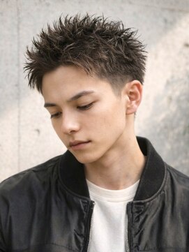 メンズ ルシードスタイル アウラ 松戸市五香(LUCIDO STYLE Aura) 短髪ツーブロック直毛デジタルパーマ寝ぐせ