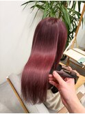 髪質改善プレミアムカラーでブリーチ毛でも最高のツヤ感を！