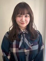 リサヘアーデザイン(RISA HAIR DESIGN)&nbsp;グレージュカラー セミロング 20代 髪質改善 レイヤー ゆ