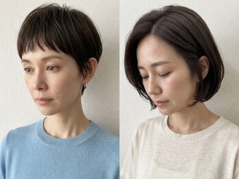 ツヤイロ 半田店の写真/白髪カバーが得意なサロン!特許取得カラー剤で白髪染めを行い髪質改善へ♪
