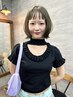 【長江指名限定】ブリーチなし透明感UPダブルケアカラー・カット【横浜】