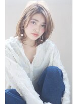 マリアバイアフロート(Maria by AFLOAT)&nbsp;スポンテニアスひし形フリンジバングミディ