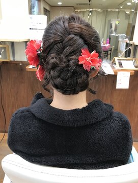 ヘアーフュージョンイザワ アップ