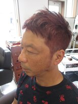 コアフィールフィス(COIFFURE fils) 【見附・今町】スパイキーレッドモヒカン☆