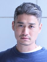 ガズル ハラジュク(GUZZLE HARAJUKU)&nbsp;短髪ワイルドグレイヘア