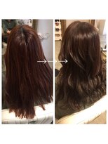 ラムデリカ(LUMDERICA)&nbsp;イルミナカラーで潤ツヤロング／横浜美容院ラムデリカＹＵＫA