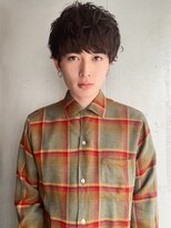 フィフス(fifth)&nbsp;◇王道マッシュショート 黒髪パーマ　刈り上げ◇