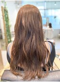 【志治幸佳】イルミナカラーでダメージレス&艶と透明感を
