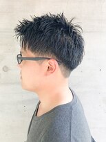 銀座マツナガ 浅草店&nbsp;ナチュラルソフトツーブロック黒髪10代20代