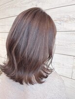 ベルクープス 天王寺店(Belle Coupes)&nbsp;【Bellecoupes】垣谷千佳  アディクシーカラー ピンクベージュ