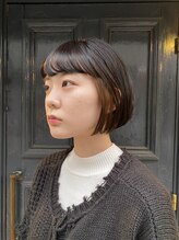 ブラーラ(blala) インナーカラーボブ