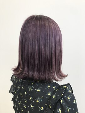 リーホリエ(Lee Horie) 【Rie】ぱつっとボブラベンダーカラー