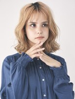 ルクスドレ 新宿(Luxe doree')&nbsp;外ハネボブ/グラデーションカラー/ペールベージュ[新宿]