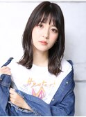 大人可愛い小顔秋カラーこなれミディ &nbsp;A4