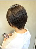 丸みショートボブ