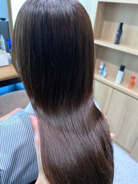 テラスヘアヴィラ 新潟駅南(TERRACEhairVilla) 【艶髪】プレミアムイルミナカラー　アッシュグレージュ