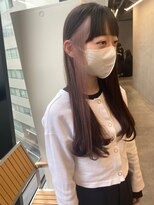 ジーナ セントラル銀座(Zina)&nbsp;コントラストカラー＊ホワイトブリーチ【ZinaCENTRAL】