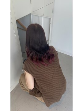 エイト 神戸三宮店(EIGHT) gradation×pink